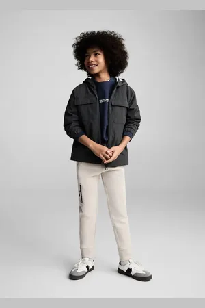 MANGO KIDS Pantalón jogger cintura elástica 4 años
