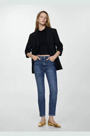 MANGO Jeans Claudia slim crop