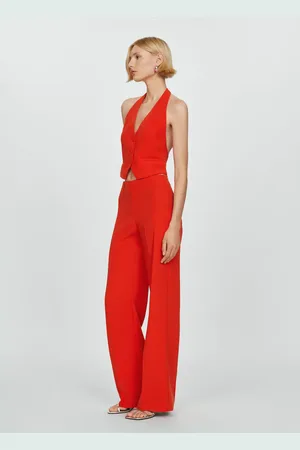 MANGO Chaleco traje botones E