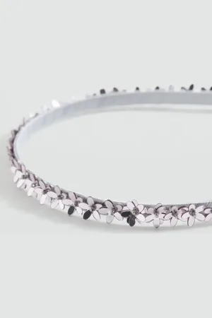MANGO KIDS Diadema flores Unitalla