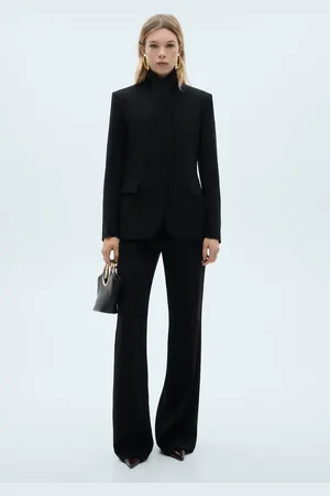MANGO Pantalón traje wideleg
