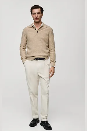 MANGO AN Polo punto mini bouclé