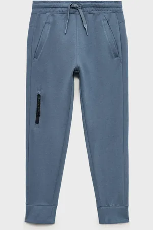 MANGO KIDS Pantalón jogger cintura elástica