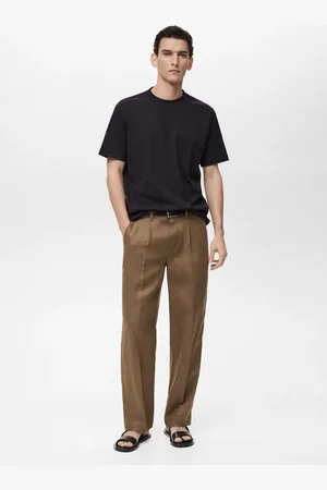 MANGO AN Camiseta algodón canale regular fit E