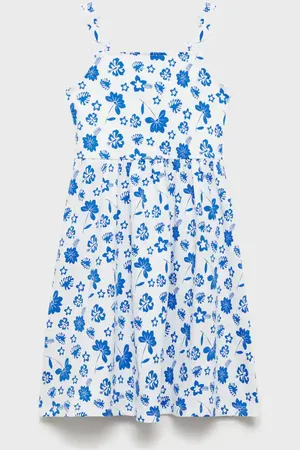 MANGO KIDS Vestido estampado floral 8 años
