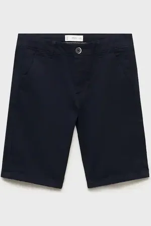 MANGO KIDS Bermudas estilo chino algodón 2