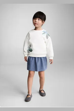 MANGO BABY Sudadera bordado floral 2 meses