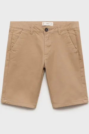 MANGO KIDS Bermudas estilo chino algodón 6