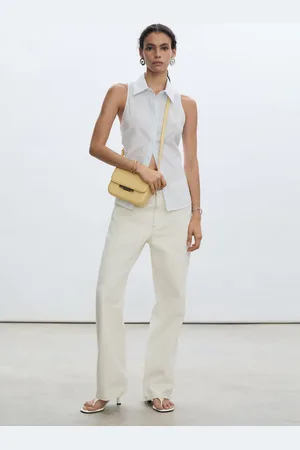 MANGO Camisa rayas textura