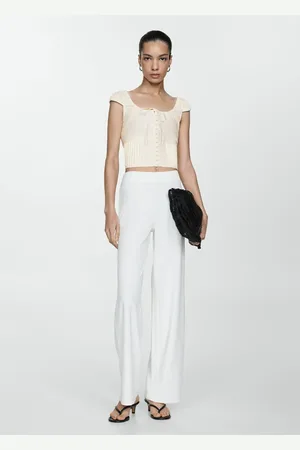 MANGO Top crop botones E