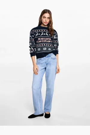MANGO TEEN Jersey jacquard navideño