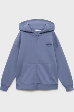 MANGO KIDS Sudadera abierta capucha 8 años