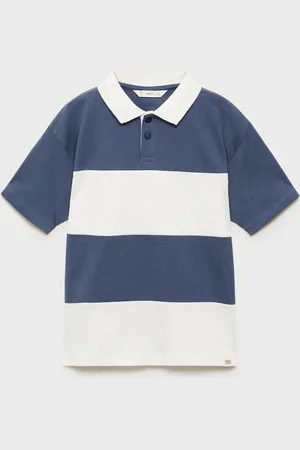 MANGO KIDS Polo rayas algodón 2 años