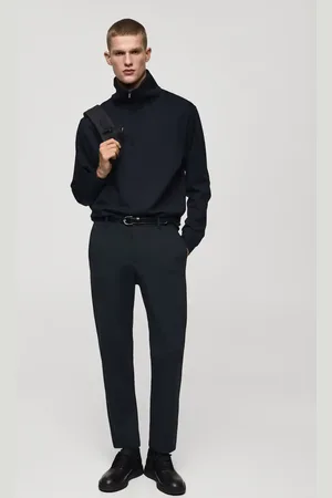 MANGO AN Pantalón slim fit comfort stretch cordón