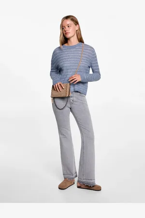MANGO TEEN Jersey rayas lúrex
