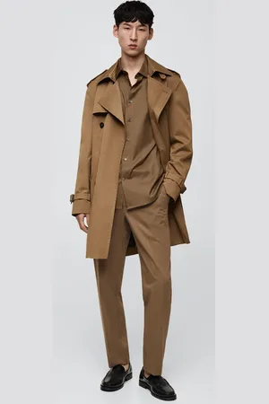 MANGO AN Camisa % algodón twill regular fit CH