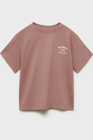 MANGO KIDS Camiseta algodón estampada 6 años