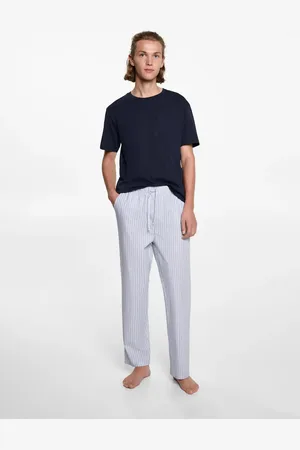 MANGO TEEN Pijama largo rayas