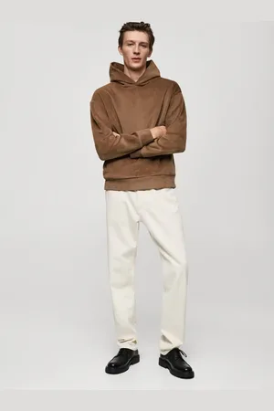 MANGO AN Sudadera capucha pana CH