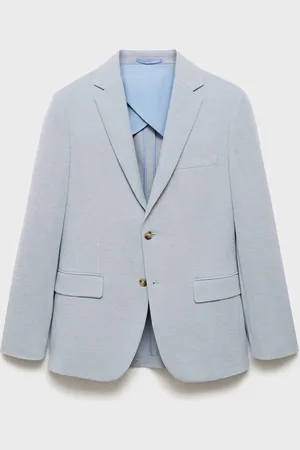 MANGO AN Americana slim fit algodón 6