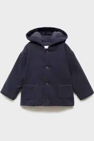 MANGO BABY Abrigo pana capucha 6 meses