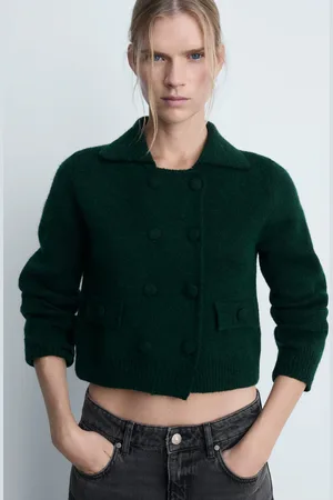 MANGO Chaqueta punto doble botonadura CH