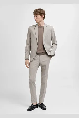 MANGO AN Pantalón traje París super slim fit 2