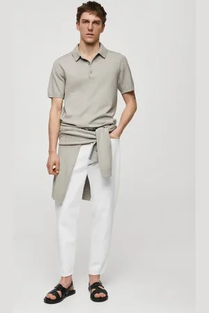 MANGO AN Polo punto fino