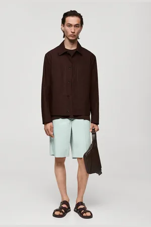 MANGO AN Chaqueta % algodón bolsillos CH