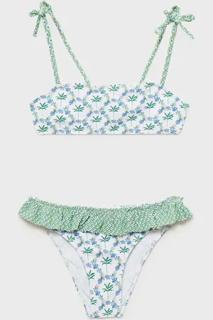 MANGO KIDS Bikini estampado combinado 4 años