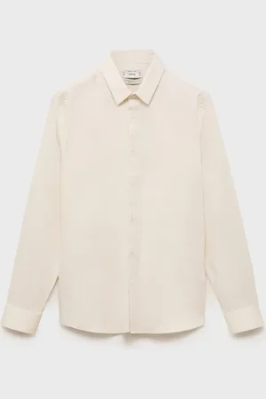MANGO AN Camisa traje super slim fit algodón stretch E