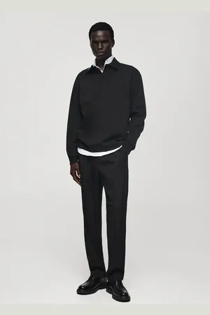 MANGO AN Polo algodón relaxed fit