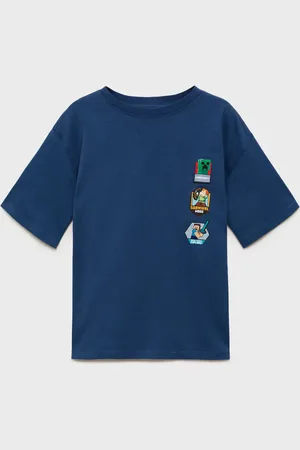 MANGO KIDS Camiseta algodón inecraft 2 años