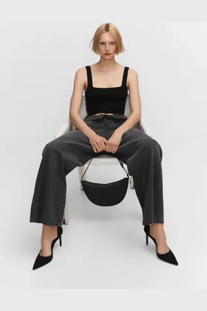 MANGO Zapato salón asimétrico 6