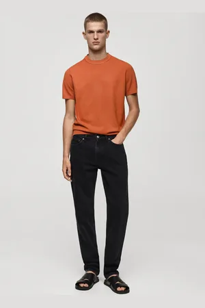 MANGO AN Camiseta punto fino regular fit