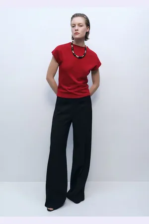 MANGO Jersey punto fino sin mangas CH