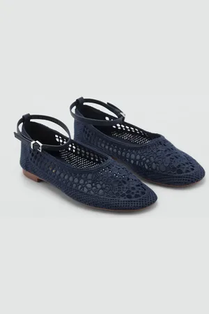MANGO TEEN Bailarinas crochet 26½