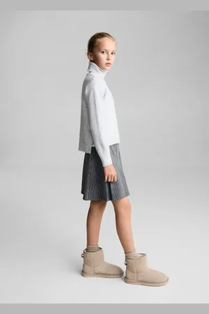 MANGO KIDS Falda rayas tablas 2 años