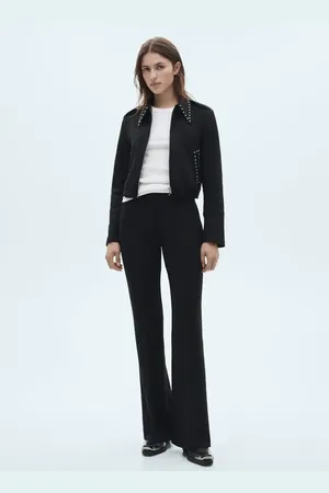 MANGO Chaqueta detalle tachuelas