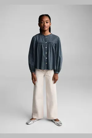 MANGO KIDS Blusa detalles bordados 8