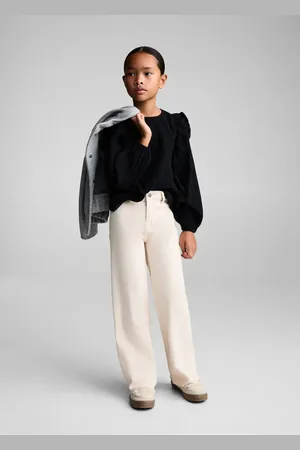 MANGO KIDS Blusa volantes bordados