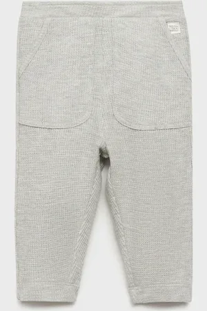 MANGO BABY Pantalón jogger canalé 6 meses