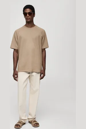MANGO AN Camiseta algodón relaxed fit CH