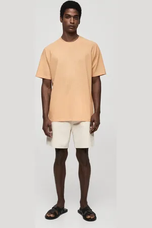 MANGO AN Camiseta algodón relaxed fit