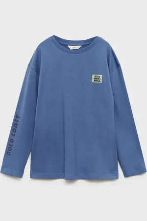 MANGO KIDS Camiseta manga larga estampada 8 años