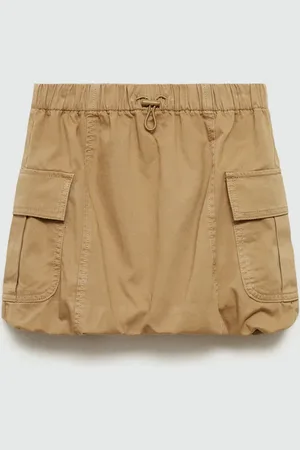 MANGO KIDS Falda cargo globo 4 años