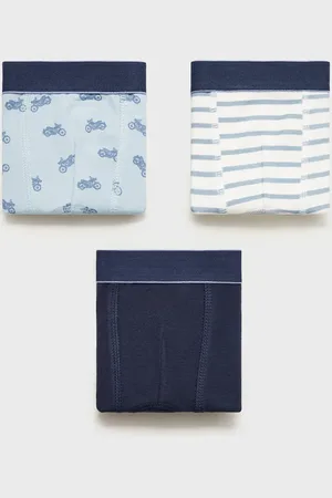 MANGO KIDS Pack bóxers combinados 2 años