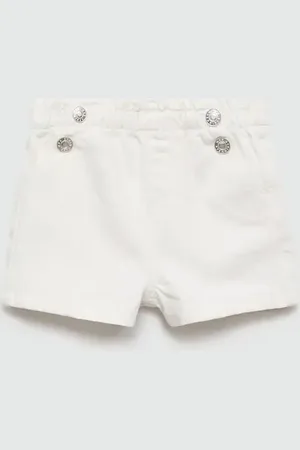 MANGO BABY Short vaquero cintura elástica 2 meses