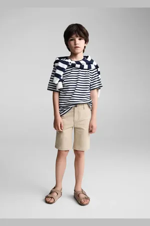 MANGO KIDS Bermudas slim fit chino algodón 4 años