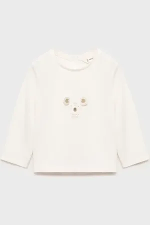 MANGO BABY Camiseta manga larga estampada 2 meses